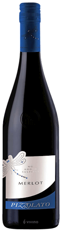 Pizzolato Merlot (NSA) 2023 – The Organic Wine Company Online Store